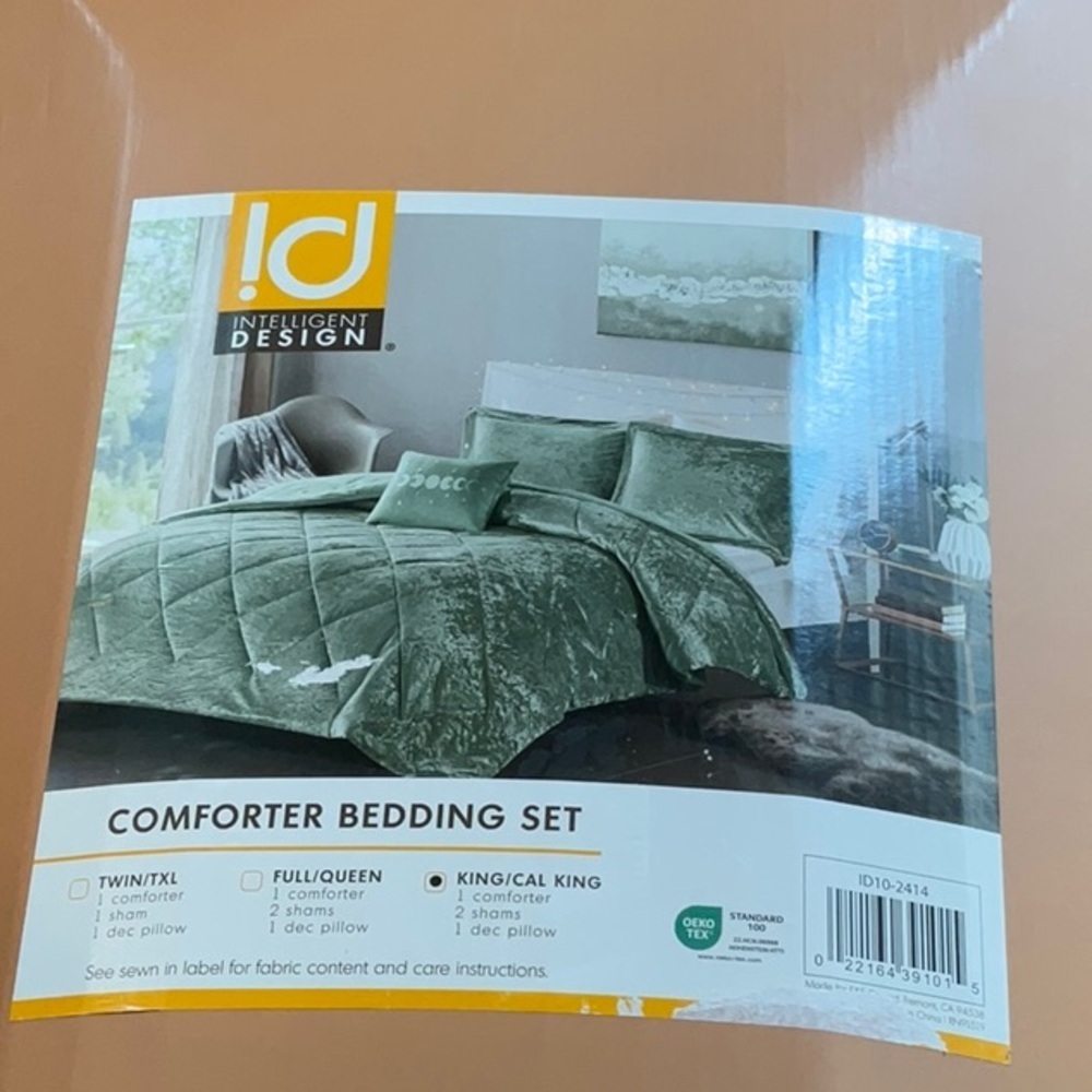 Olive Comforter Bedding Set